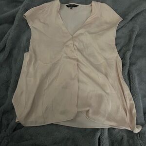 Rachel Roy collection Light Pink V-Neck Sleeveless top size XXL